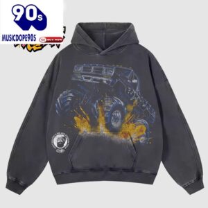 Post Malone’s Big Ass Stadium Tour 2025 Post Malone X Dallas Cowboys Monster Truck Unisex Hoodie