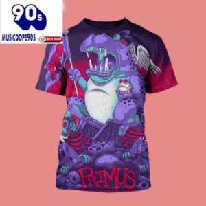 Primus Band Event At Eaglebank In Fairfax VA On May 18 2025 Shirt