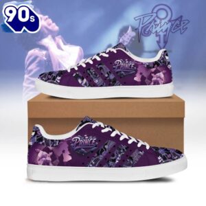 Prince Purple Rain Limited Edition Stan Smith Shoes