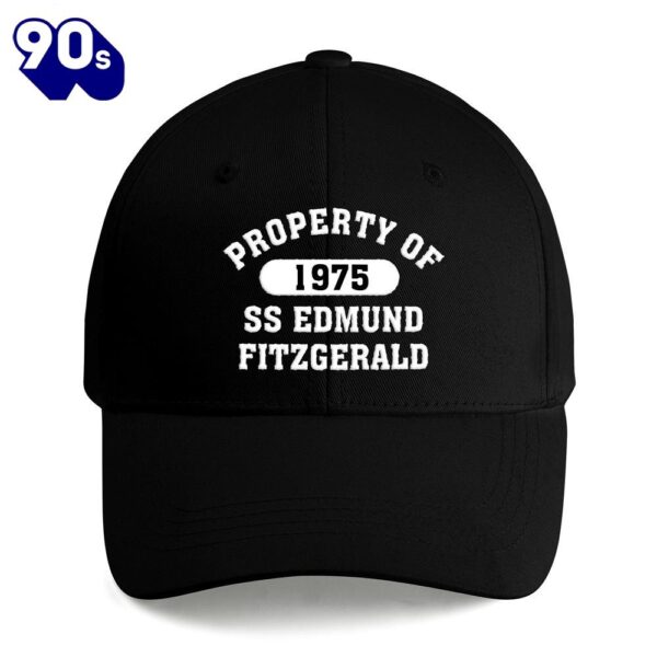 Property Of Ss Edmund Fitzgerald Embroidered Cap