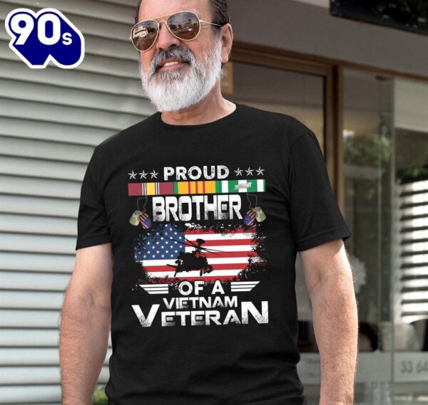 Proud Brother Of A Vietnam Veteran Classic Unisex T-Shirt Gildan