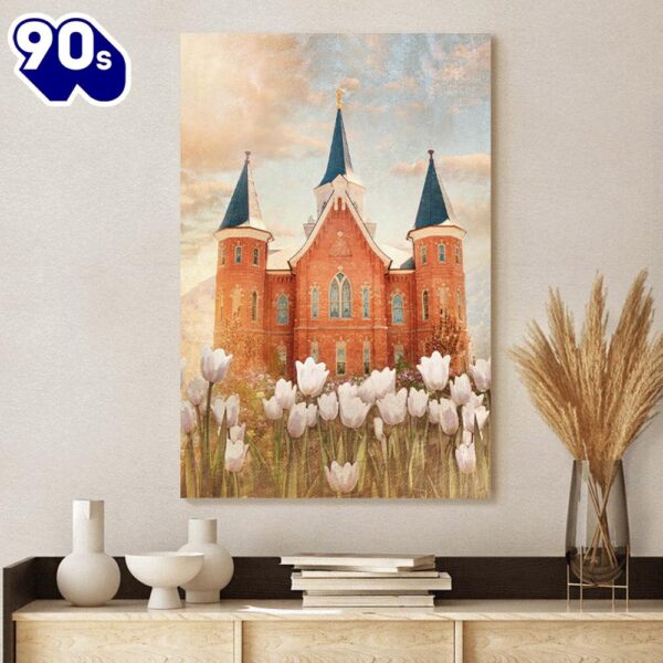 Provo City Center Temple Purified Canvas Pictures Jesus Canvas Art   Gift Christmas