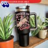 Pucker Up Cowboy 40oz Valentine Cowboy Western Tumbler – 40oz Tumbler with Handle