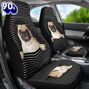 Pug Custom Car Seat Covers