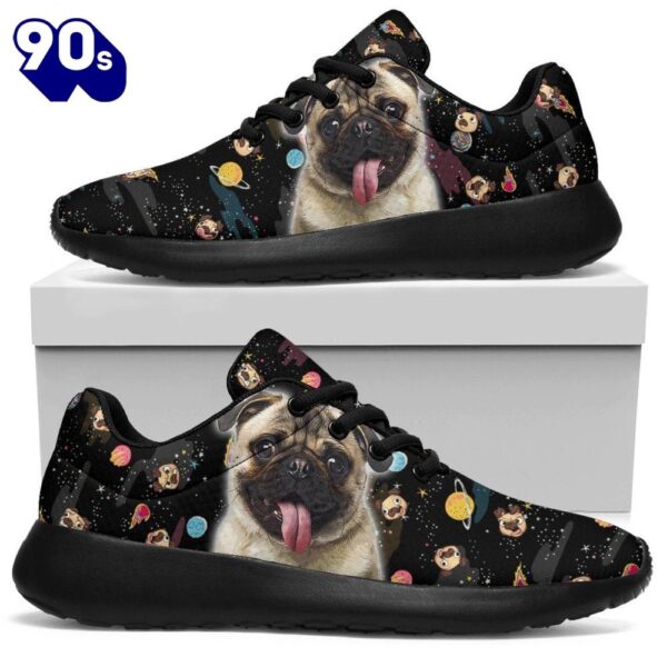 Pug Sneakers Sporty Shoes Funny For Pug Dog Lover