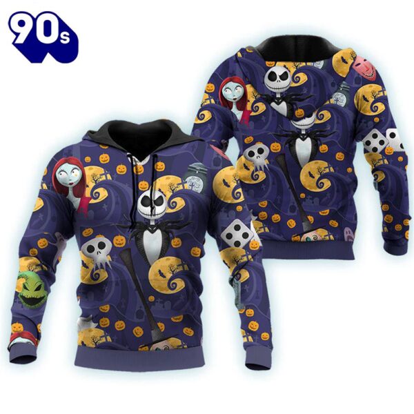 Merry Christmas  Pumpkin King The Nightmare Before Christmas Hoodie & Zip Hoodie