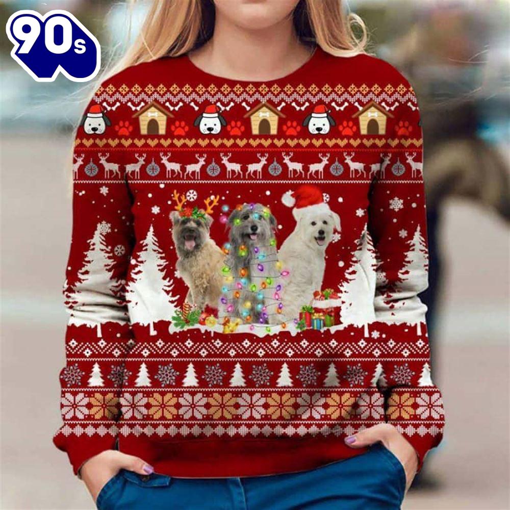 Pyrenean Shepherd Ugly Premium Sweater Pyrenean Shepherd Ugly Premium Sweater