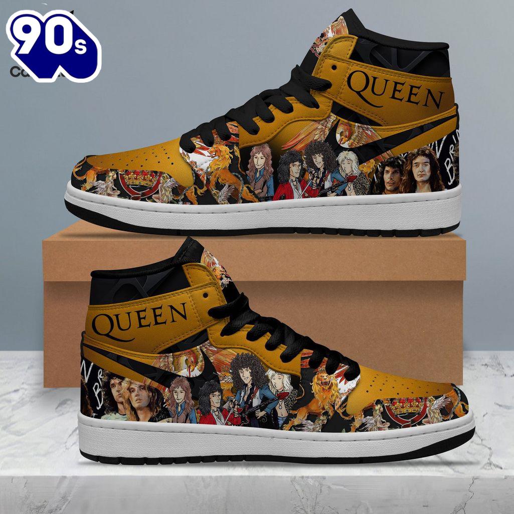 Gift Summer Queen Nike Portrait Design Air Jordan 1 High Top Gift Summer Queen Nike Portrait Design Air Jordan 1 High Top