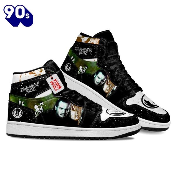 Qui-Gon Jinn Star Wars J1 Shoes Custom Sneakers