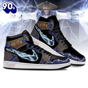 Raiden Mortal Kombat Shoes Custom For Fans