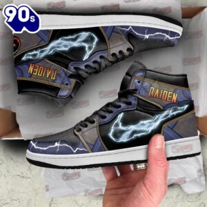 Raiden Mortal Kombat Shoes Custom For Fans