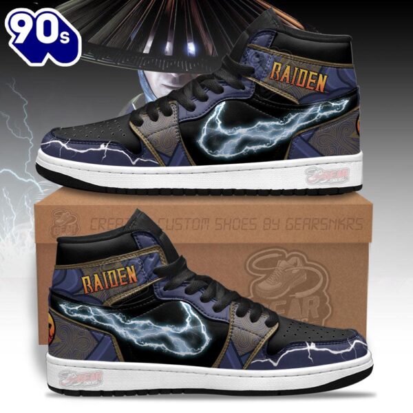 Raiden Mortal Kombat Shoes Custom For Fans