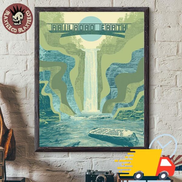 Railroad Earth Spring Tour 2025 On April 4 Nights In Pennsylvania And New York Dates List Waterfall Canvas