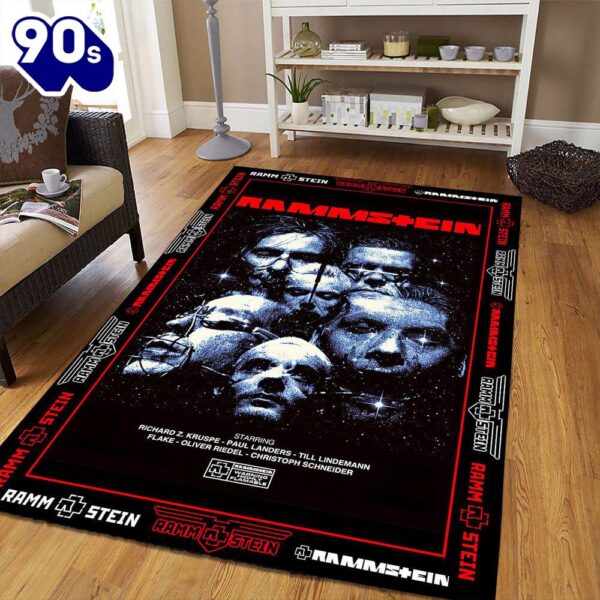 Merry Christmas  Rammstein Merry Christmas Custom Rug Carpet