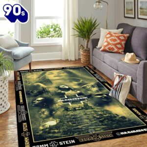 Merry Christmas Rammstein Rectangular Rug…