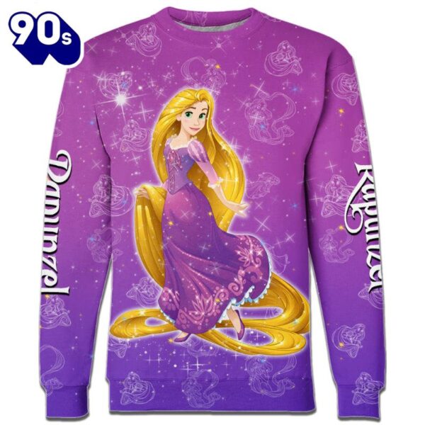 Rapunzel Cartoon Activewear Set