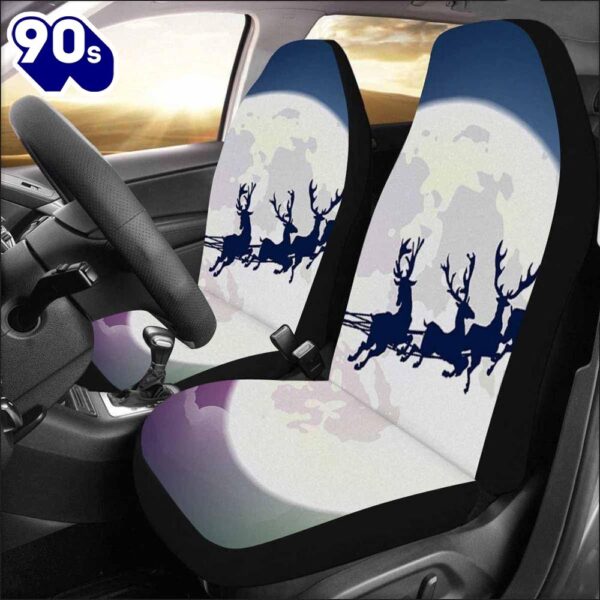 Reindeer Christmas Car Seat Covers  Gift Xmas