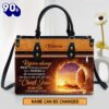 Rejoice Always Pray Without Ceasing Personalized Leather Bag , Christian Bags  Gift For Women Christmas