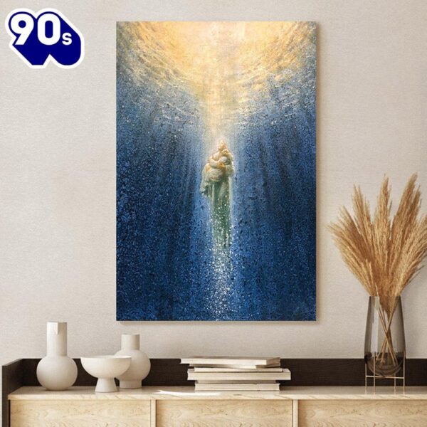 Rescue Me Canvas Wall Art Christan Wall Decor  Gift Christmas