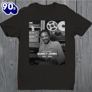 Rest In Power Quincy Jones 1933-2024 T-Shirt