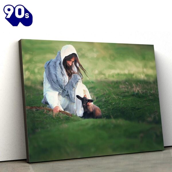 Restorer Canvas Picture Jesus Canvas Wall Art   Gift Christmas