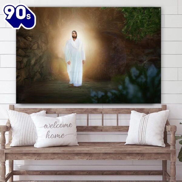 Resurrected Jesus Christ Comes Canvas Art Jesus Christ Pictures Jesus Wall Art Christian Wall Decor  Gift Christmas