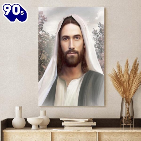 Resurrection And The Life Canvas Picture Jesus Christ Canvas Art Christian Wall Canvas  Gift Christmas