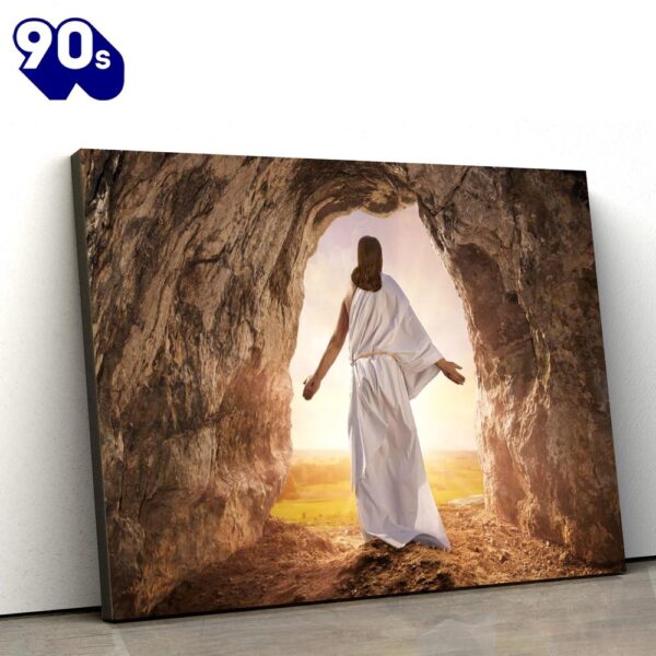 Resurrection Of Jesus Christ Jesus Canvas Wall Art   Gift Christmas