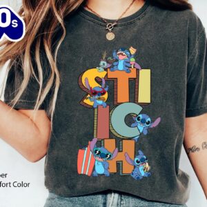 Retro Disney Stitch Comfort Colors…