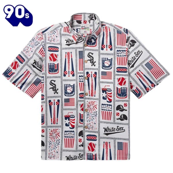 Reyn Spooner Mlb Chicago Sox Americana Button-Up Shirt
