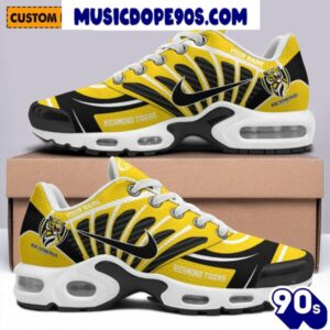 Richmond Tigers New Personalized AFL Air Max Plus Shoes For Fan