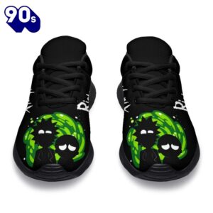 Rick and Morty Sneakers Custom Cartoon Shoes Funny For Fans