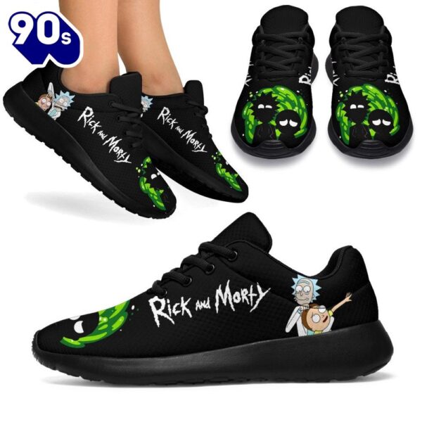 Rick and Morty Sneakers Custom Cartoon Shoes Funny For Fans