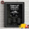 Robert Plant Spring Fever Tour 2025 European Tour Dates Canvas
