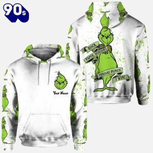 Rock Paper Scissors I Win - Personalized Grinch Hoodie and Leggings set