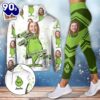 Rock Paper Scissors – Personalized Grinch Christmas Hoodie and Leggings