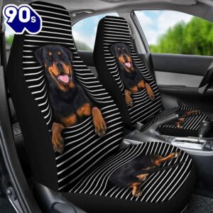 Rottweiler Custom Car Seat Covers