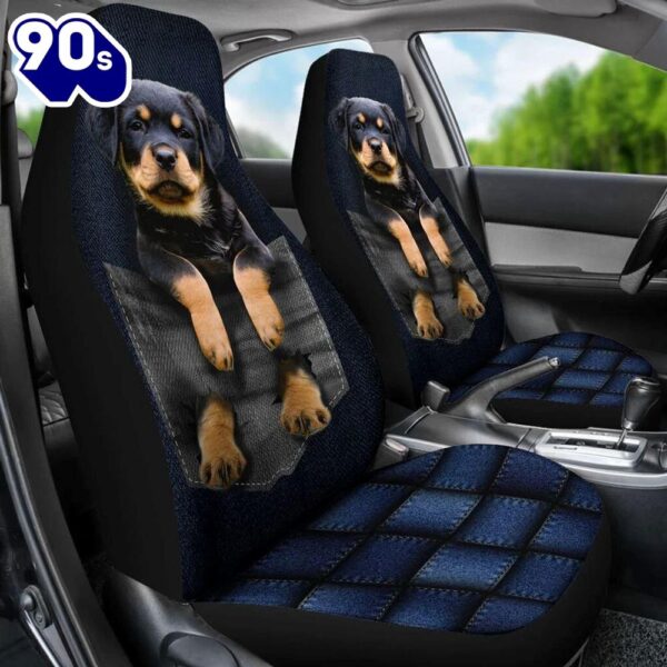 Rottweiler Funny Custom Car Seat Covers