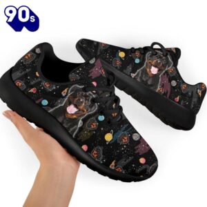 Rottweiler Sneakers Sporty Shoes Funny For Rottweiler Dog Lover