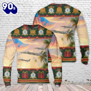 Royal Air Force SEPECAT Jaguar GR1 XX109 of 54 Squadron Christmas Sweater