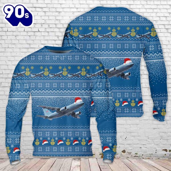 Royal Canadian Air Force Airbus 310 Christmas Sweater 1