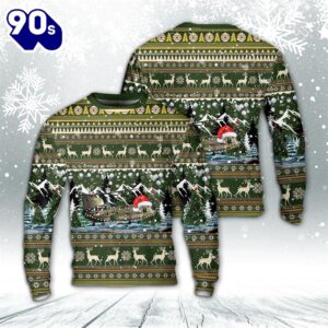 Royal Canadian Air Force Boeing CH-147F Chinook (414) Christmas Sweater