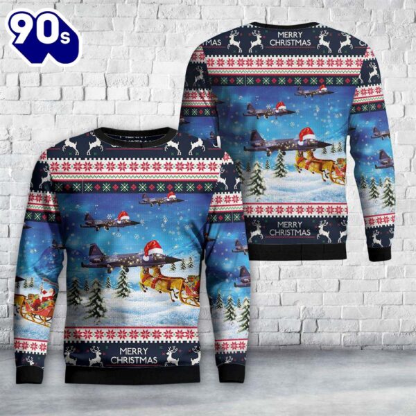 Royal Canadian Air Force Lockheed (Canadair) CF-104 Starfighter (CL-90) Christmas Sweater