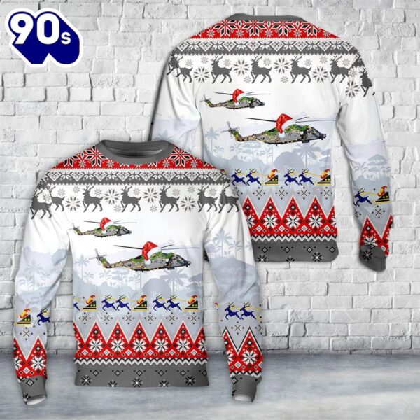 Royal Canadian Air Force Sikorsky CH-148 Cyclone (S-92) Christmas Sweater