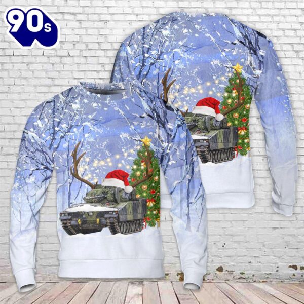 Royal Danish Army CV9035DK Christmas AOP Knitted Sweater