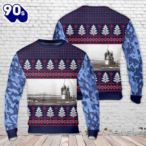 Royal Navy A-class submarine (1903) Christmas Sweater