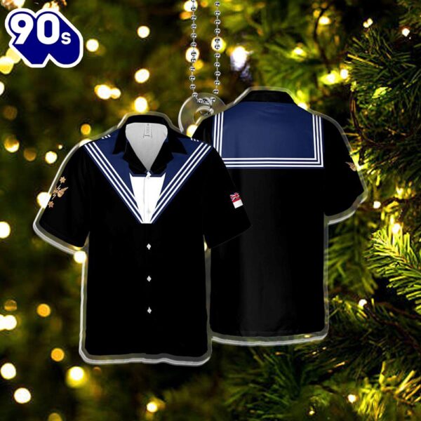 Royal Navy Submarine Service Uniform Christmas Ornament