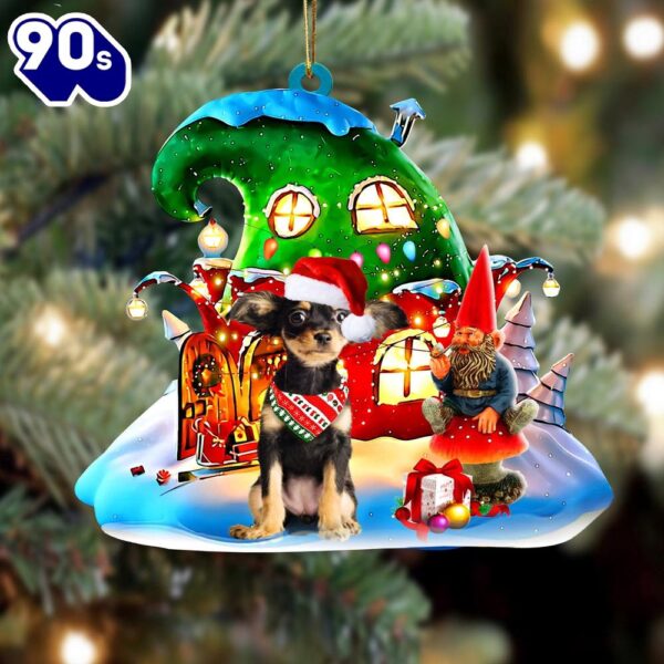 Russkiy Toy With Rudolph’s House Christmas Ornament, Gift For Christmas
