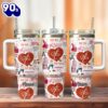 Sabrina Carpenter Music Movie Custom Stanley Quencher 40oz Stainless Steel Tumbler With Handle  For Fans