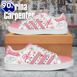 Sabrina Carpenter Non Sense Limited Pink Stan Smith Shoes